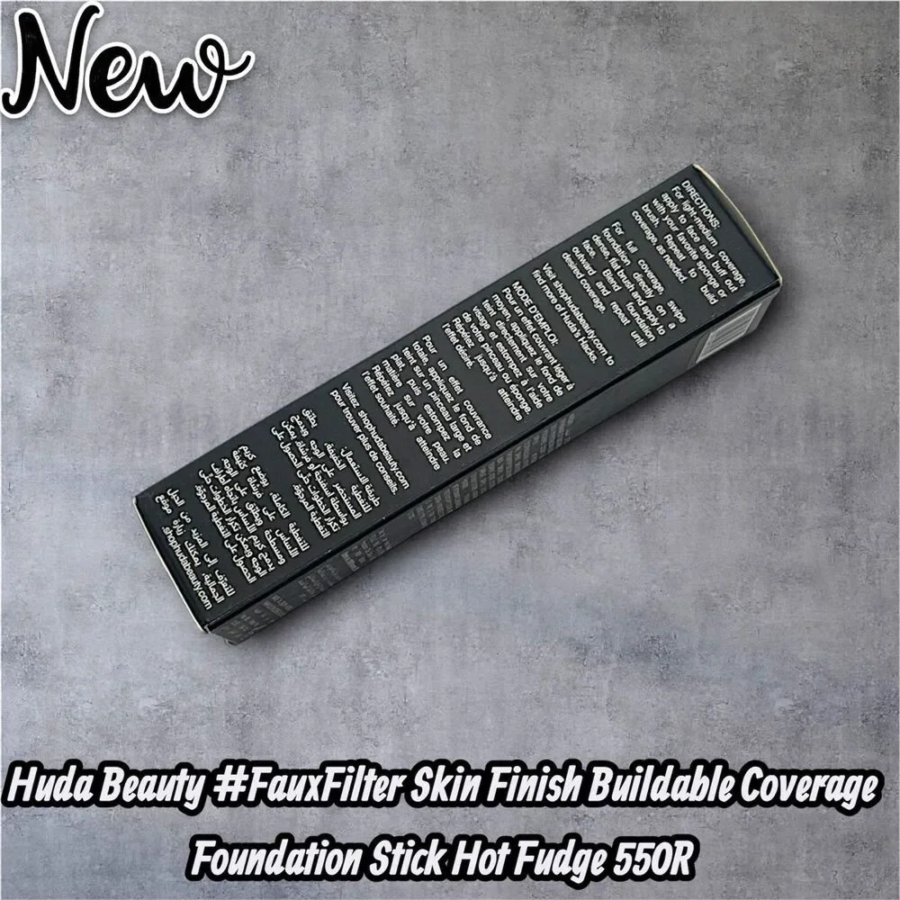 NEW Huda Beauty #FauxFilter Skin Finish Buildable Coverage Foundation Stick Hot
